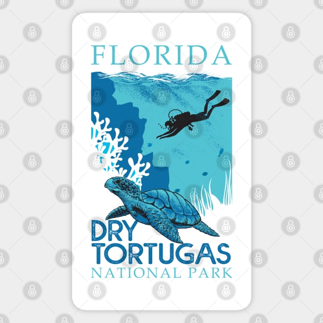 Dry Tortugas National Park - Florida Sticker by Sachpica